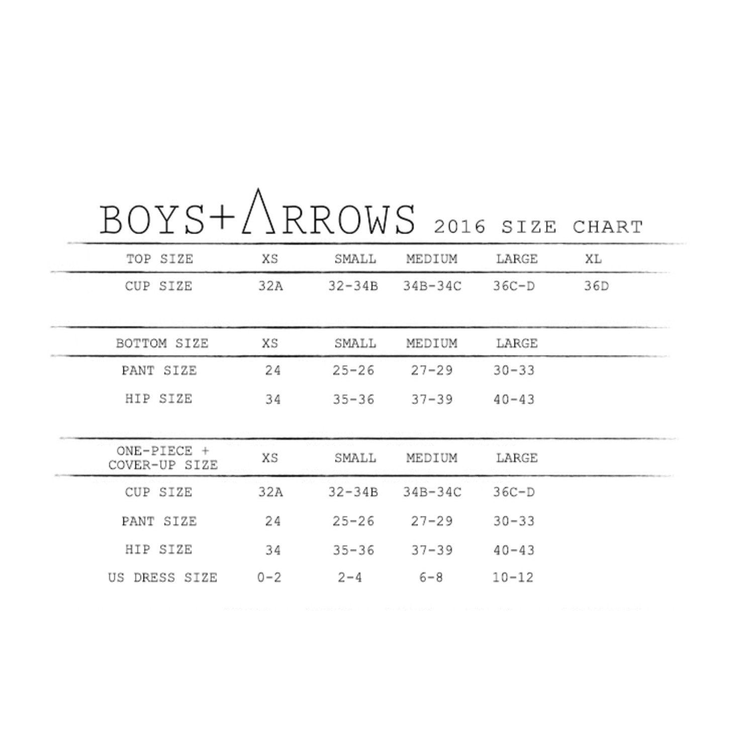 Boys + Arrows Leggy Peggy Bikini Bottom - Armed Amber | Alternate view
