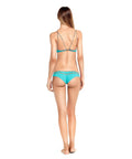 Sofia by ViX Bikini Bottom - Sofia by ViX Solid Cutted Buzios Bikini Bottom in Heaven