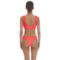 Mikoh Bikini Bottom - Mikoh Swimwear 'Rangiroa' Bikini Bottom in Textured Pink Mochi
