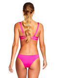 Vitamin A Bikini Bottom - Vitamin A Swimwear 'Neutra' Bikini Bottom in Magenta