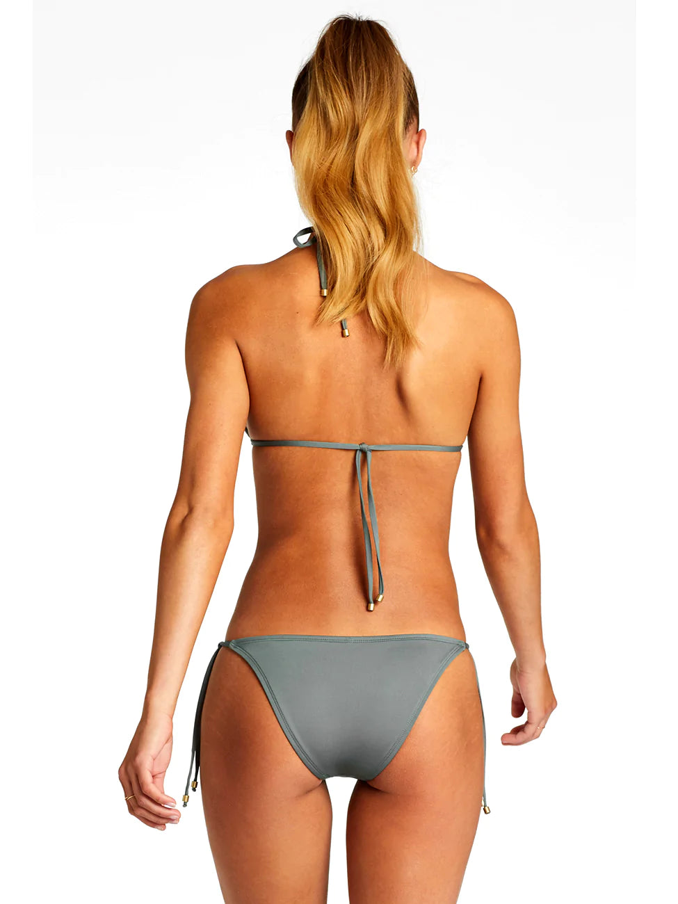 Vitamin A Bikini Bottom - Vitamin A Swimwear 'Elle' Bikini Bottom in Sea Green