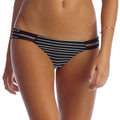 Vitamin A Bikini Bottom - Vitamin A Swimwear 'Neutra' Bikini Bottom in Minimalist Stripe