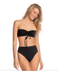 Maaji Bikini Top - Maaji Swimwear Black Onyx Bandy Bandeau Bikini Top