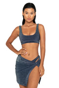 Fae Bikini Top - Fae Swimwear Maven Bikini Top in Midnight
