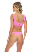 Luli Fama Bikini Bottom - Luli Fama 'Pura Curiosidad' Bottom in Miami Vice Pink