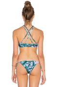 PQ Swim Bikini Bottom - PQ Swim Stitched Reversible Teeny Bikini Bottom in Mai Tai