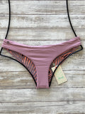 Maaji Bikini Bottom - Maaji Swimwear Mauve Sublime Cheeky Bikini Bottom