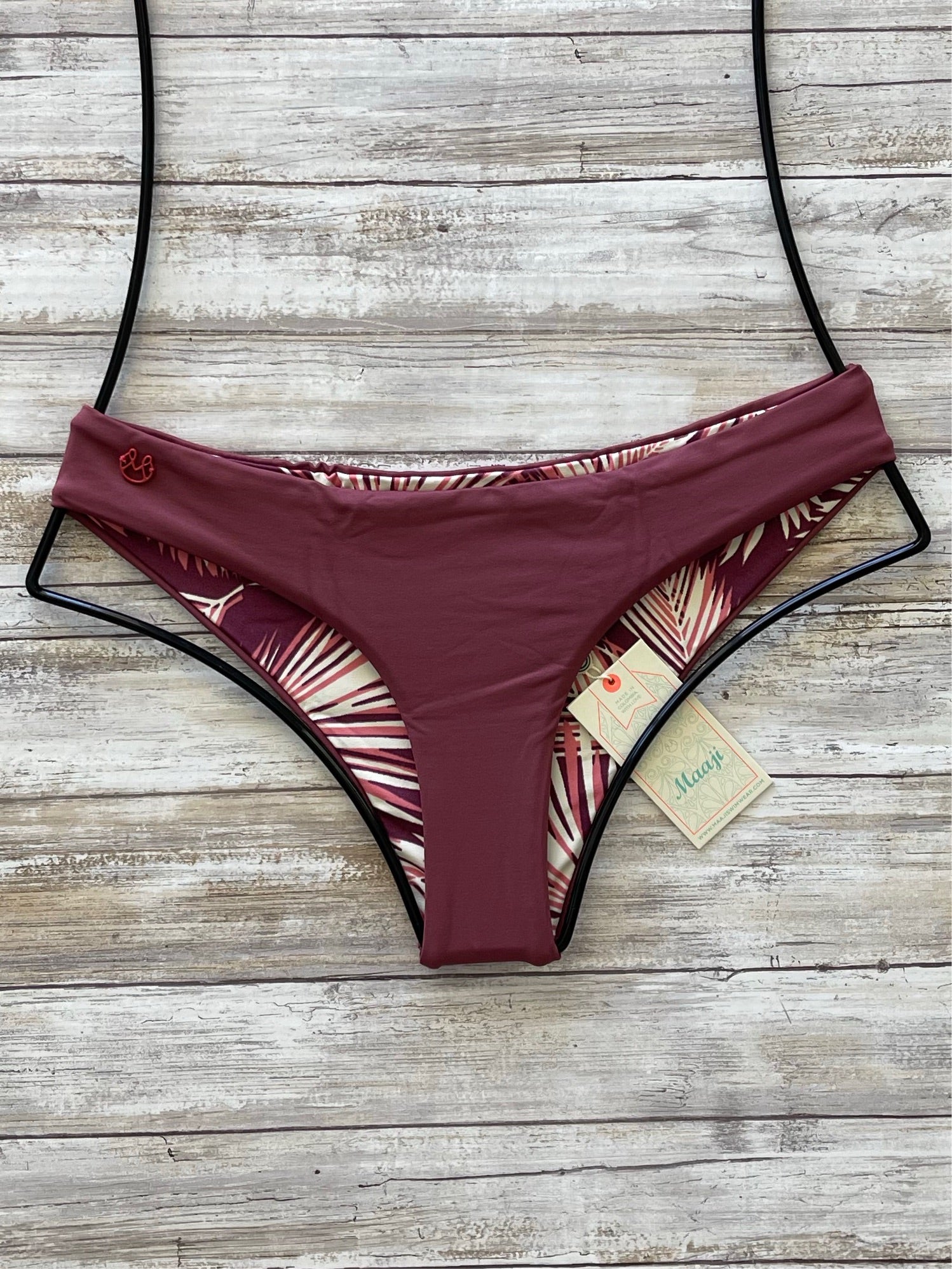 Maaji Bikini Bottom - Maaji Swimwear Juneberry Sublime Cheeky Bikini Bottom