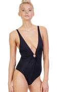 Tori Praver Swimwear One Piece - Tori Praver Swimwear 'Maxime' One Piece in Black