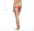 ViX Bikini Bottom - ViX Swimwear Leather Detail Bikini Bottom in Red