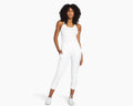 Vitamin A Pants - Vitamin A Swimwear 'West' Pant in White Organic Rib